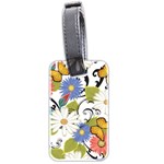 Floral Fantasy Luggage Tag (Two Sides) Back