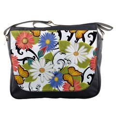 Floral Fantasy Messenger Bag by R1111B