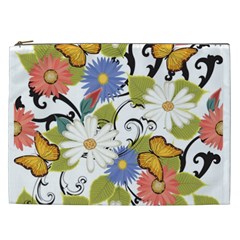 Floral Fantasy Cosmetic Bag (xxl)