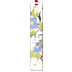 Floral Fantasy Large Bookmark