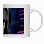 Fibro Brain White Coffee Mug Right