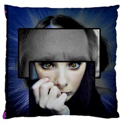 Fibro Brain Large Cushion Case (single Sided)  by FunWithFibro