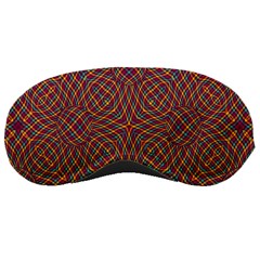 Trippy Tartan Sleeping Mask