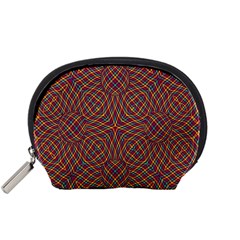 Trippy Tartan Accessory Pouch (small)