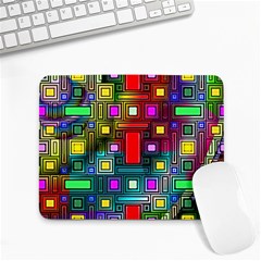 Abstract Modern Small Mouse Pad (rectangle) by StuffOrSomething