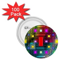 Abstract Modern 1 75  Button (100 Pack)