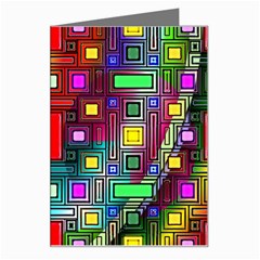 Abstract Modern Greeting Card by StuffOrSomething