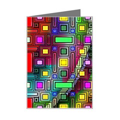 Abstract Modern Mini Greeting Card