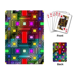 Abstract Modern Playing Cards Single Design by StuffOrSomething