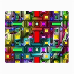 Abstract Modern Glasses Cloth (small, Two Sided)