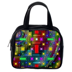 Abstract Modern Classic Handbag (one Side)