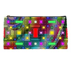 Abstract Modern Pencil Case by StuffOrSomething