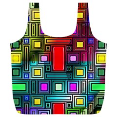 Abstract Modern Reusable Bag (xl)