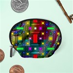 Abstract Modern Accessory Pouch (Small) Back