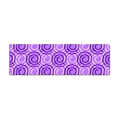 Purple And White Swirls Background Bumper Sticker 10 Pack by Colorfulart23