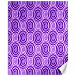 Purple And White Swirls Background Canvas 11  x 14  (Unframed) 10.95 x13.48  Canvas - 1