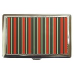 Festive Stripe Cigarette Money Case Front