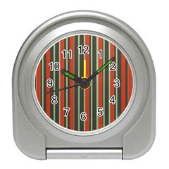 Festive Stripe Desk Alarm Clock