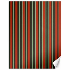 Festive Stripe Canvas 12  X 16  (unframed)