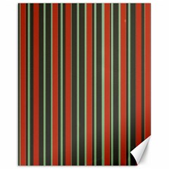 Festive Stripe Canvas 16  X 20  (unframed)