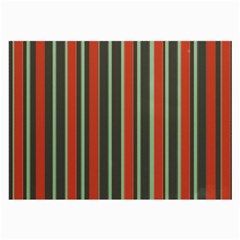 Festive Stripe Glasses Cloth (large) by Colorfulart23