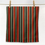 Festive Stripe Face Towel Front