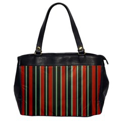 Festive Stripe Oversize Office Handbag (one Side)