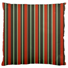 Festive Stripe Large Cushion Case (single Sided) 