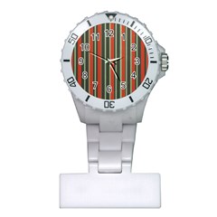 Festive Stripe Nurses Watch