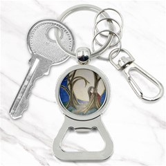 Beware Of Strangers (2) Bottle Opener Key Chain by MidnightBlueFrog