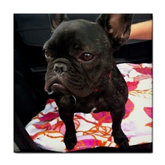 French Bulldog Sitting Ceramic Tile by StuffOrSomething