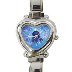 French Bulldog Swimming Heart Italian Charm Watch 