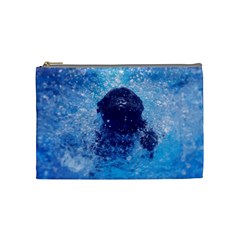 French Bulldog Swimming Cosmetic Bag (medium) by StuffOrSomething