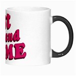 Just You and Me Typographic Statement Design Morph Mug Right