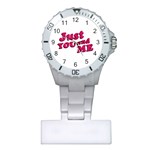 Just You and Me Typographic Statement Design Nurses Watch Front