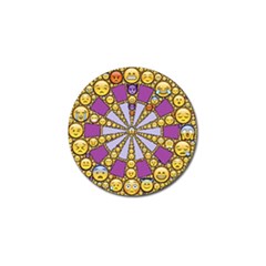 Circle Of Emotions Golf Ball Marker by FunWithFibro