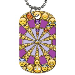 Circle Of Emotions Dog Tag (two-sided)  by FunWithFibro