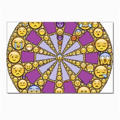 Circle Of Emotions Postcard 4 x 6  (10 Pack) by FunWithFibro