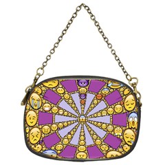 Circle Of Emotions Chain Purse (one Side) by FunWithFibro