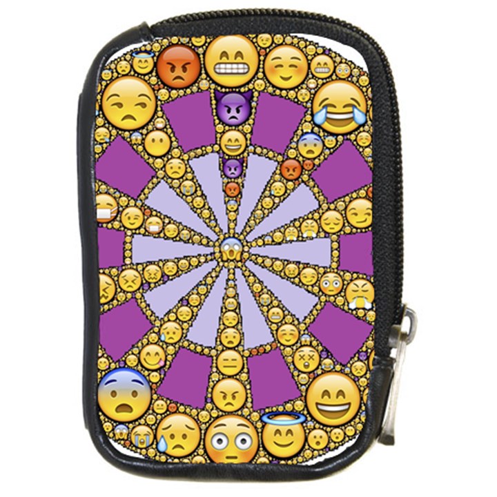 Circle Of Emotions Compact Camera Leather Case