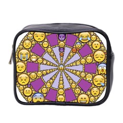 Circle Of Emotions Mini Travel Toiletry Bag (two Sides) by FunWithFibro