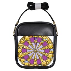 Circle Of Emotions Girl s Sling Bag by FunWithFibro