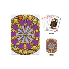 Circle Of Emotions Playing Cards (mini)