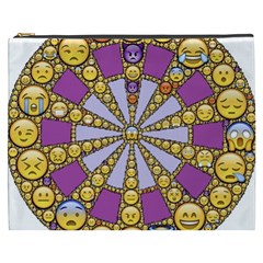 Circle Of Emotions Cosmetic Bag (xxxl) by FunWithFibro