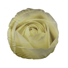  Cream Rose 15  Premium Round Cushion 