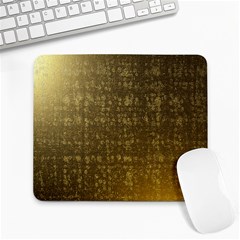 Gold Large Mouse Pad (rectangle)