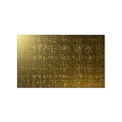 Gold Sticker 10 Pack (rectangle)