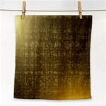 Gold Face Towel Front