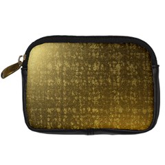 Gold Digital Camera Leather Case by Colorfulart23