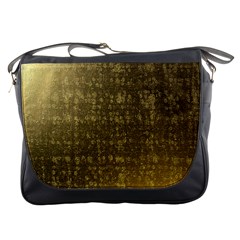 Gold Messenger Bag by Colorfulart23